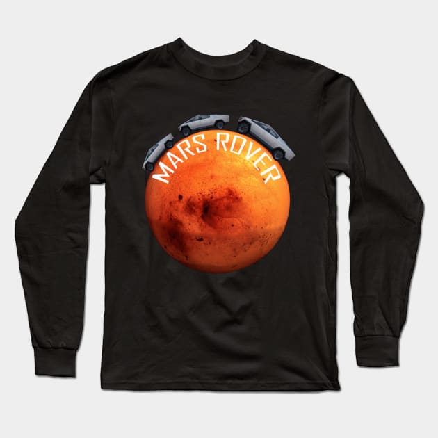 MARS ROVER T-SHIRT Long Sleeve T-Shirt by Cult Classics